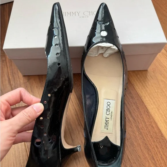 Jimmy Choo patent leather pumps – size US 8 - Picture 3 of 3
